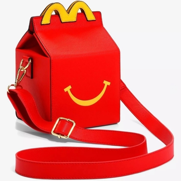 McDonald's Handbags - McDonald's Happy Meal Box Figural Crossbody Bag